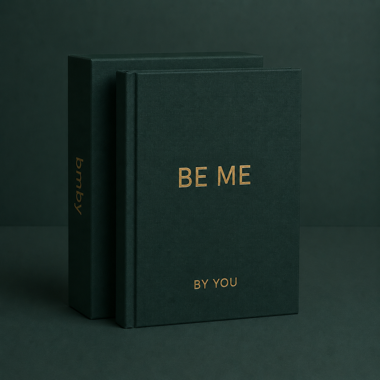 Beautiful Guided Journal in Green Linen