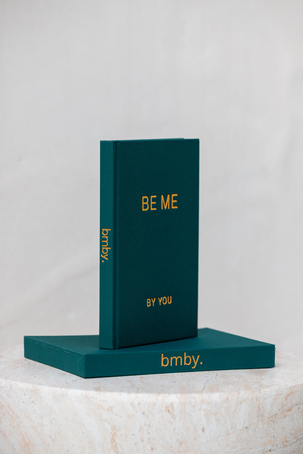 Luxury Guided Journal with Gold Foil Pages - bmby Original (Land)