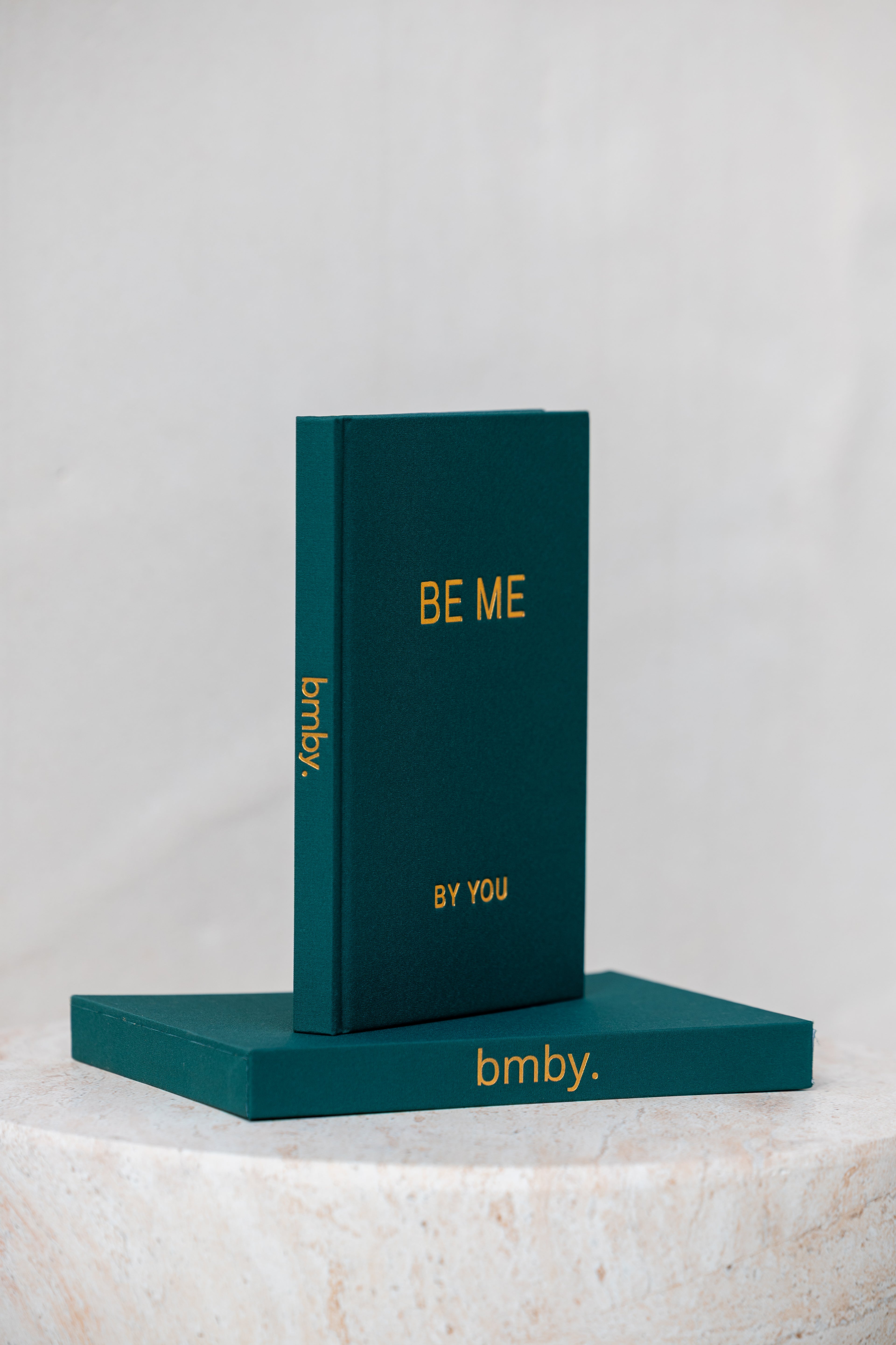 Luxury Guided Journal with Gold Foil Pages - bmby Original (Land)